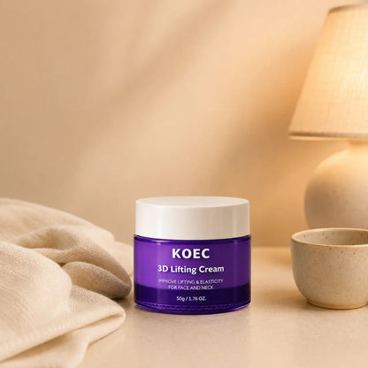 KOEC 3D Lifting Cream — Korean Retinol & Peptide Night Cream