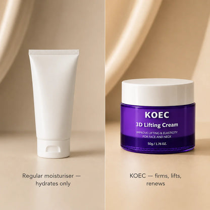 KOEC 3D Lifting Cream — Korean Retinol & Peptide Night Cream