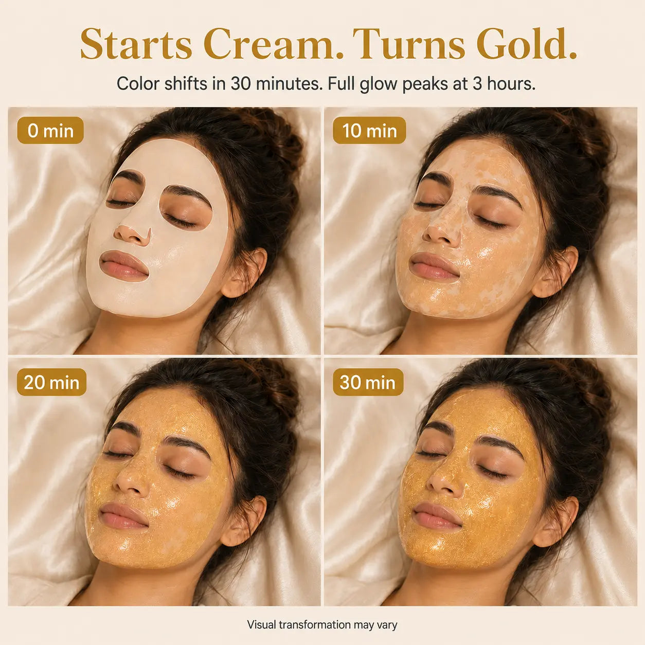 Korean Gold Peptide Hydrogel Mask