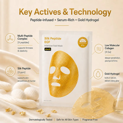 Korean Gold Peptide Hydrogel Mask