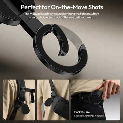 StickShot Pro – 360° Magnetic Suction Phone Mount & Stand