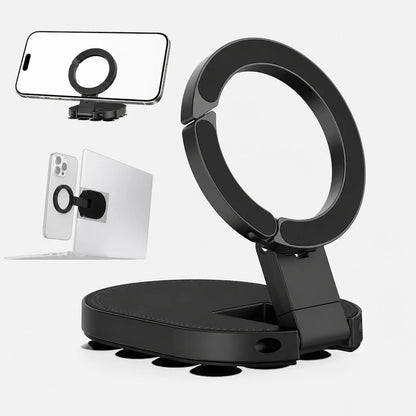 StickShot Pro – 360° Magnetic Suction Phone Mount & Stand