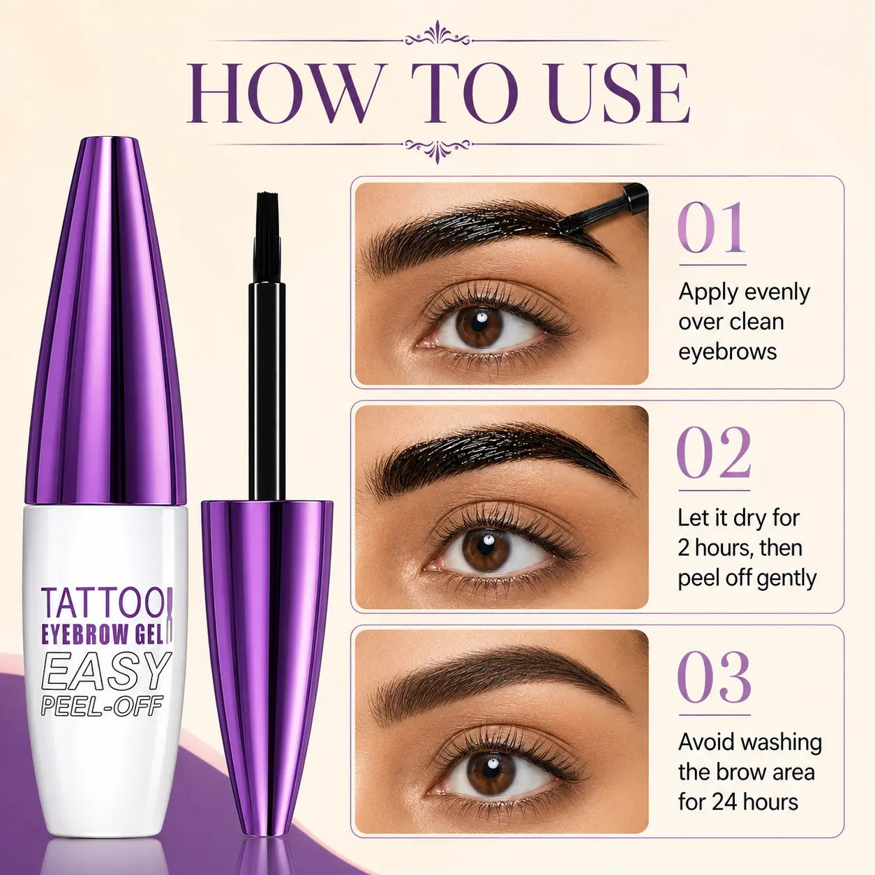BrowLock — Peel-Off Brow Tint