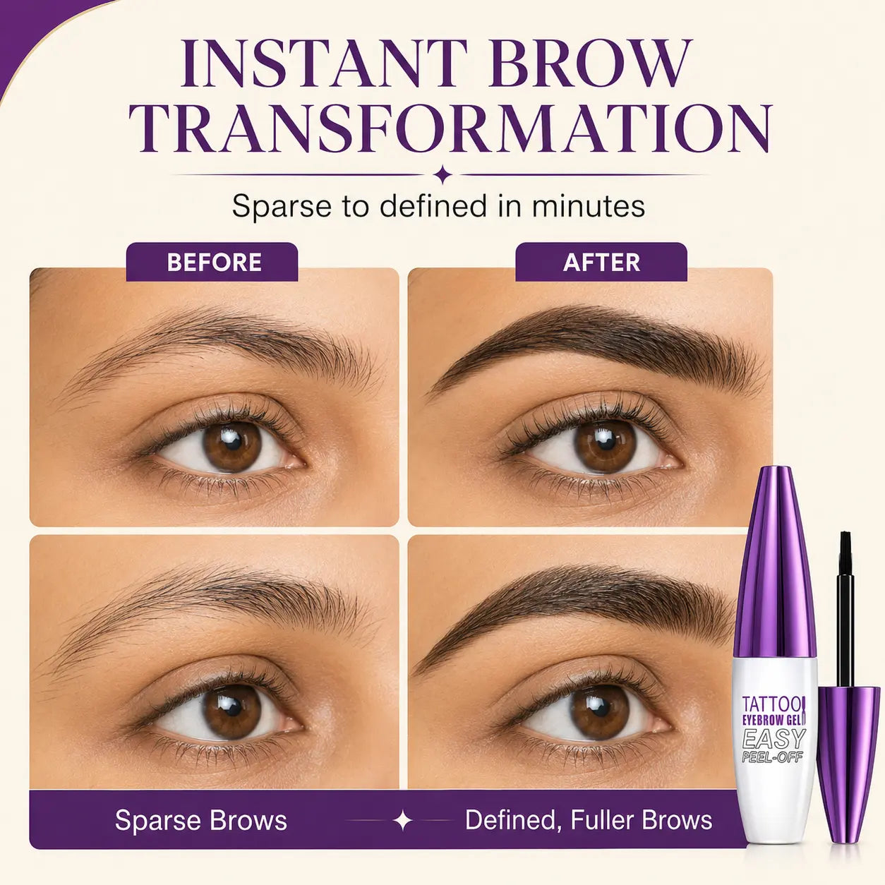 BrowLock — Peel-Off Brow Tint