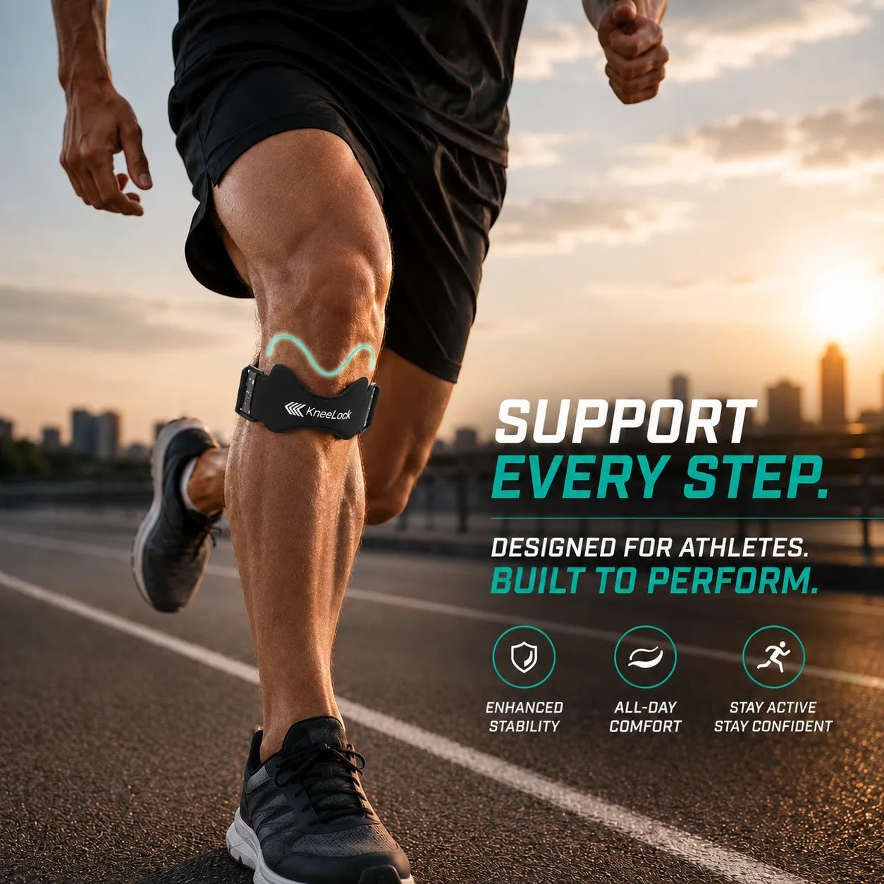 KneeLock | Patellar Tendon Support Strap